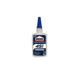 Adesivo Instantâneo 451 Cascola 20g Henkel