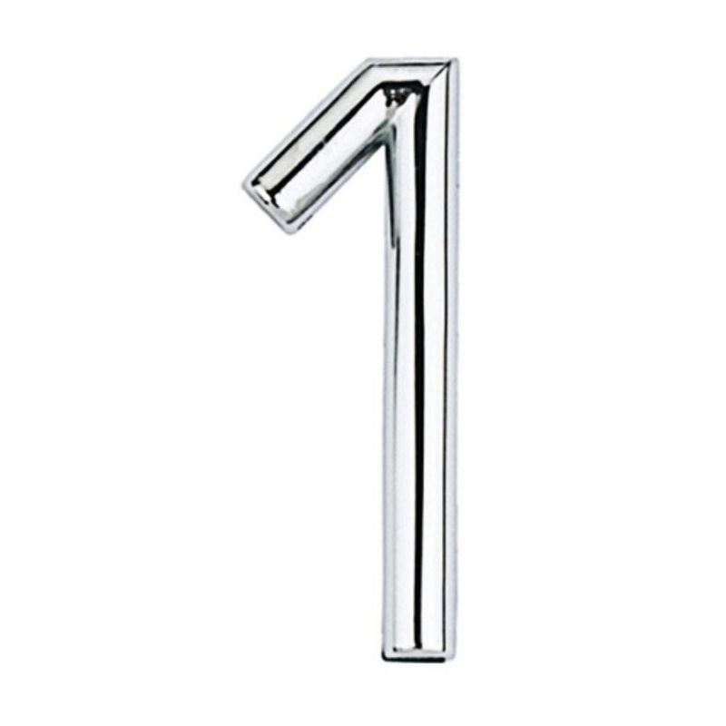 Numero-1-Abs-Cromado-75mm-Bemfixa