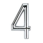 Numero-4-Abs-Cromado-75mm-Bemfixa