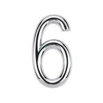 Numero-6-Abs-Cromado-75mm-Bemfixa
