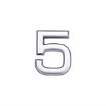 Numero-5-Abs-Cromado-39mm-Bemfixa