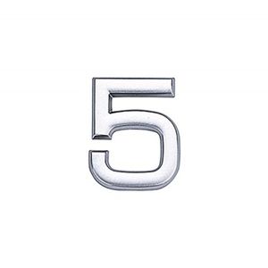 Numero 5 Abs Cromado 39mm Bemfixa