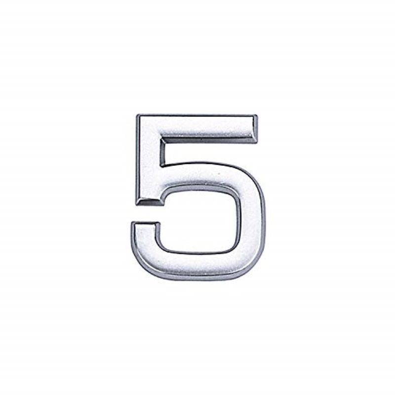 Numero-5-Abs-Cromado-39mm-Bemfixa