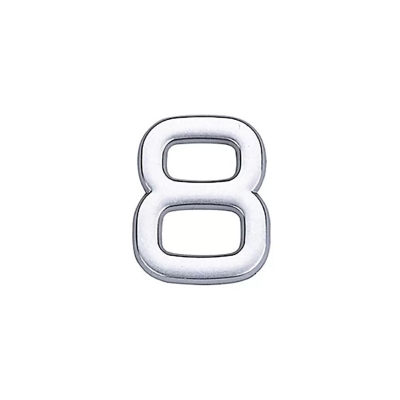 Numero-8-Abs-Cromado-39mm-Bemfixa