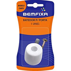 Batente Porta Chato Branco Bemfixa