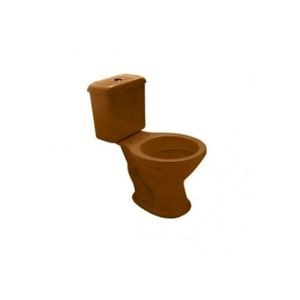 Bacia Com Caixa Acoplada Parati Ocre 6 Litros Logasa