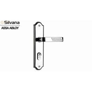 Fechadura Externa Italy Espelhada Premium Cromado Silvana