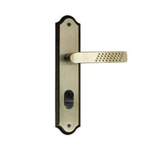 Fechadura Externa Italy Espelhada Premium Oxidada Silvana