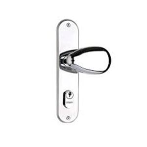 Fechadura Externa Golf Espelhada Soft Cromado Silvana