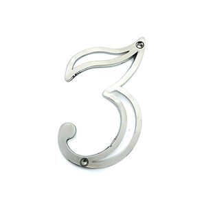 Número 3 Zamak Niquelado Silvana