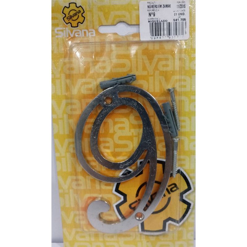 Numero-9-Zamak-Niquelado-Silvana