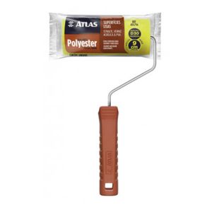 Rolo 9cm Espuma Amarelo Atlas
