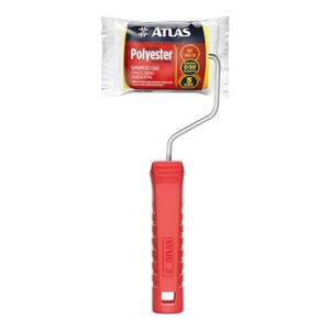 Rolo 5cm Espuma Amarelo Atlas