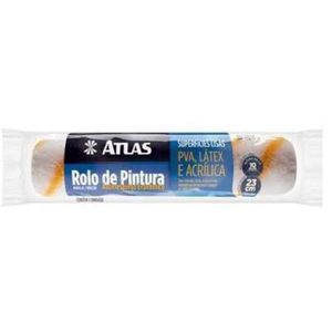 Rolo 23cm Sem Suporte Anti-respingo Lã Sintética Atlas