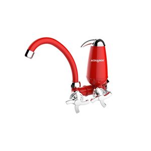 Filtro Acqua com Bica Movel Vermelha Quadriseta Acquabios