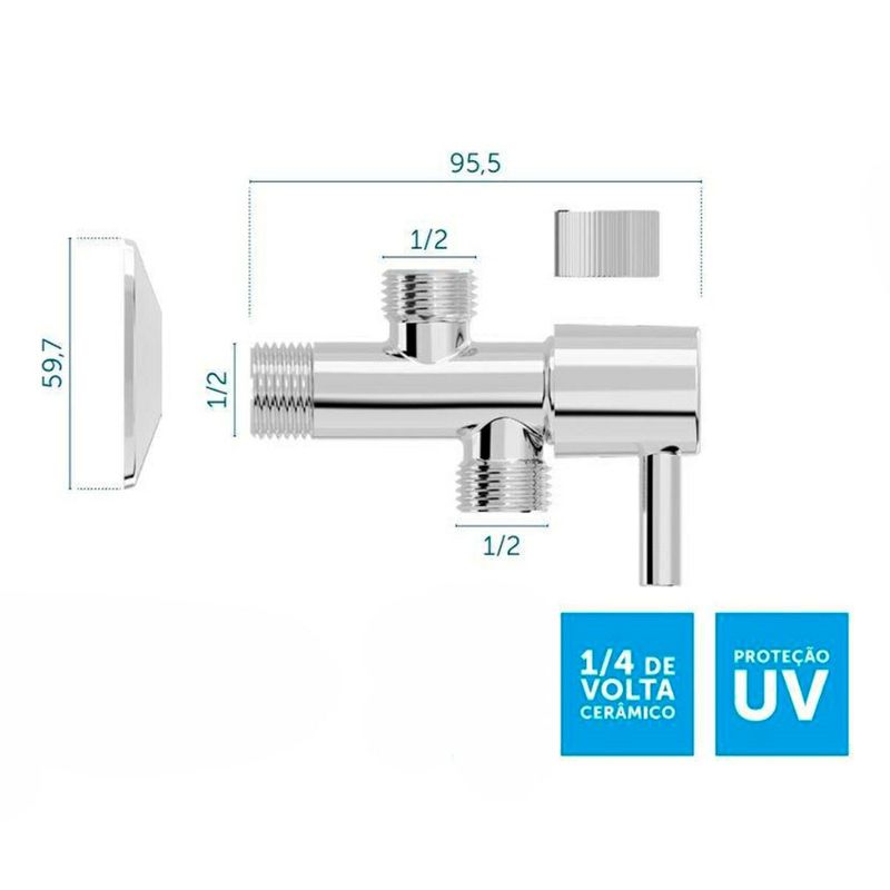 Registro-Desviador-ABS-Cromado-1-4-de-Volta-Blukit