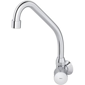 Torneira para Cozinha Parede Cromado Aspen Deca