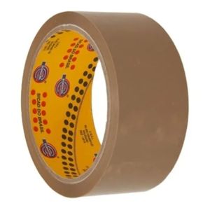 Fita Empacotamento Marrom48x50 Metros Eurocel