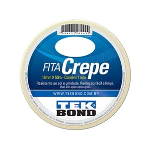 Fita Crepe 18mmx50m Tek Bond