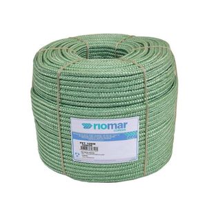 Corda Trançada Pet 10mm 1M Verde Riomar Cordas