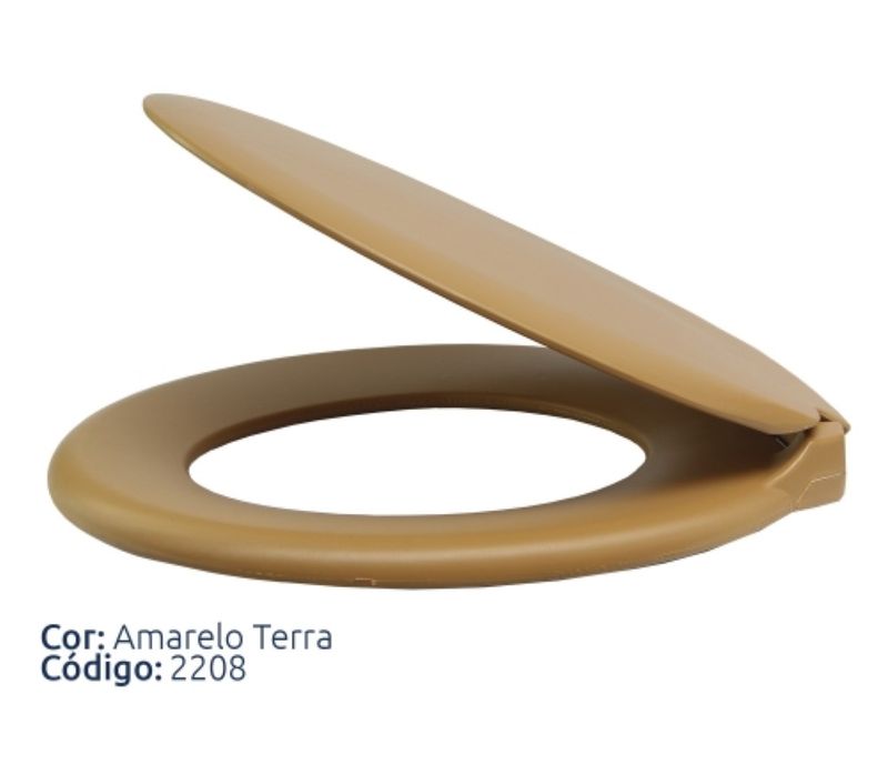 Assento-Sanitario-Almofadado-Amarelo-Terra-Alumasa
