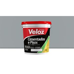 Tinta Cimentados e Pisos Cinza Médio 18 Litros Veloz