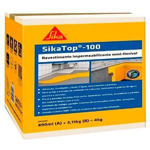 Impermeabilizante Sikatop 100 4kg Sika