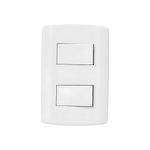 Conjunto-2-Interruptor-Simples-Modular-Branco-7202-Pluzie