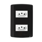 Conjunto-2-Tomadas-10a-Modular-Preto-7313-Pluzie