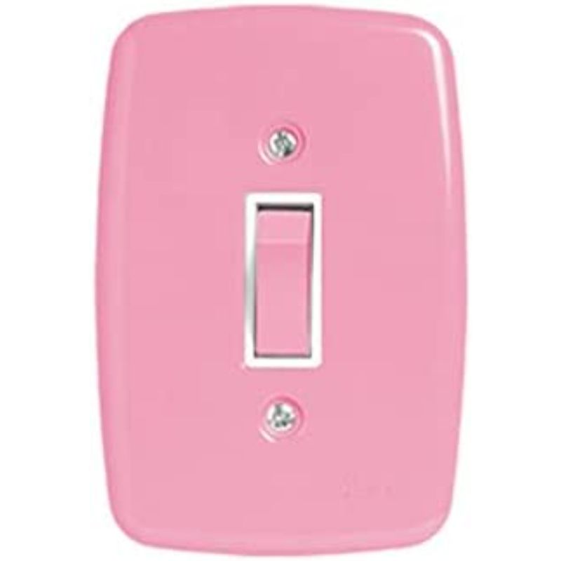 Conjunto-Interruptor-Simples-Ideale-Rosa-3400-Pluzie