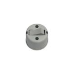 Conjunto-Interruptor-Simples-Sobrepor-Cinza-8100-Pluzie