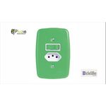 Conjunto-Interruptor-Simples---Tomada-10a-Ideale-Verde-3515-Pl-Pluzie