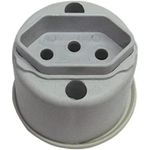 Conjunto-de-Tomada-10a-Sobrepor-Cinza-Com-Borne-Pluzie