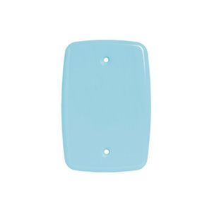 Placa Cega 4x2 Ideale Azul 3839 Pluzie