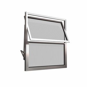 Basculante 2 Folhas Vidro Canelado 40lx40a Quality