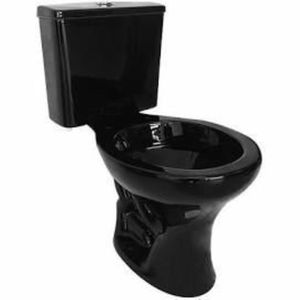 Bacia Com Caixa Acoplada 3/6 Litros para Saveiro Preto Celite