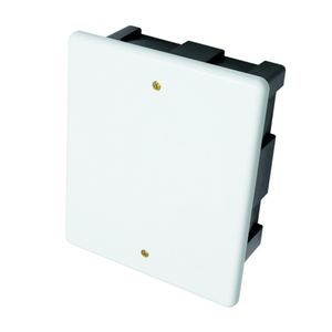 Caixa de Passagem de Embutir Pvc 17,9cm x 15,25cm Fame