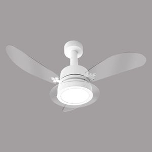 Ventilador Next LED 3 pás Branco Venti-Delta
