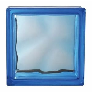 Bloco de Vidro Azul 19x19x80mm Vitrum