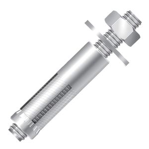Chumbador com Prisioneiro Ac 1/2x95 Zincado Branco Ciser