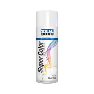 Tinta Spray Branco Brilhante Uso Geral 350ml/250g Tek Bond