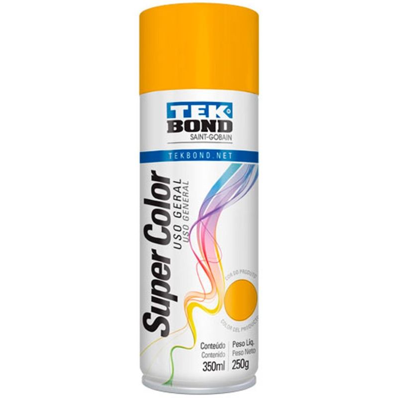Tinta-Spray-Laranja-Uso-Geral-350ml-250g-Tek-Bond