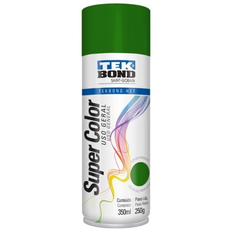 Tinta-Spray-Verde-Uso-Geral-350ml-250g-Tek-Bond