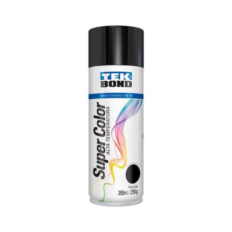 Tinta-Spray-Preto-Alta-Temperatura-350ml-Tek-Bond