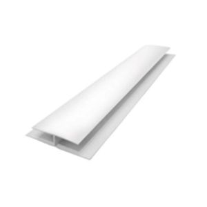 Perfil Emenda h Branco 6m Forrobras
