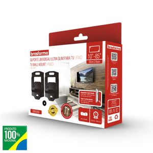 Suporte Universal Tv 10/100 Ultra Slim Brasforma