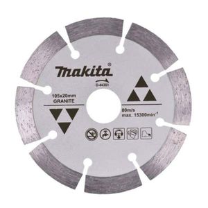 Disco Diamantado Segmentado 105x20 Metros Makita