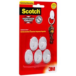 Gancho Utensilios Scotch 5 Peças 1kg 3m