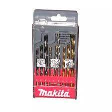 Kit-Brocas-C-9-Pecass-Para-Madeira-Concreto-Metal---Makita