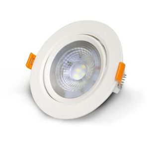Spot LED 6W Redondo de Embutir ABS Bivolt 3000K Blumenau